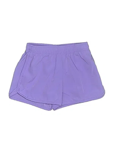 Pre-owned Primary Clothing Kids' Athletic Shorts In Purple