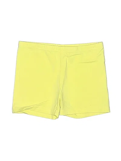 Pre-owned Primary Clothing Kids' Athletic Shorts In Yellow