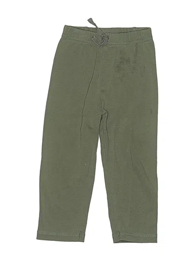 Pre-owned Primary Clothing Kids' Casual Pants In Green