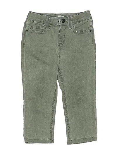 Pre-owned Primary Clothing Kids' Casual Pants In Green