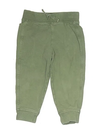 Pre-owned Primary Clothing Kids' Casual Pants In Green
