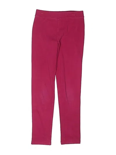 Pre-owned Primary Clothing Kids' Casual Pants In Pink