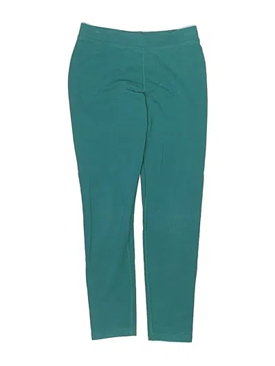 Pre-owned Primary Clothing Kids' Casual Pants In Teal