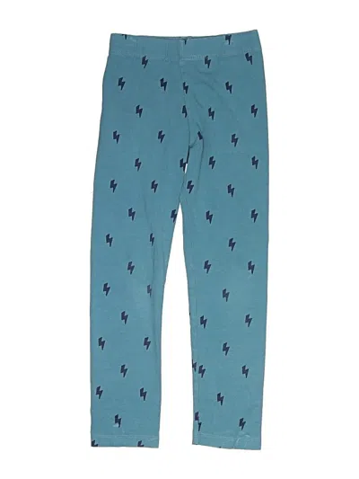 Pre-owned Primary Clothing Kids' Casual Pants In Teal