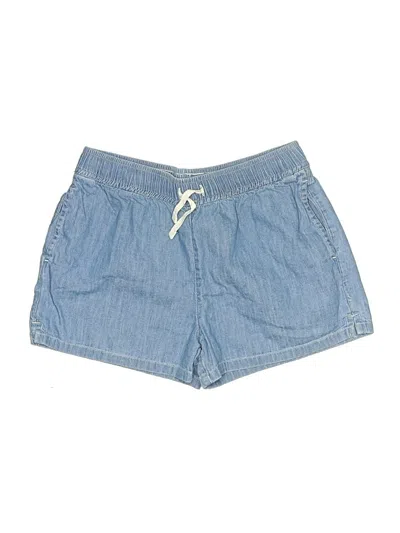 Pre-owned Primary Clothing Kids' Denim Shorts In Blue