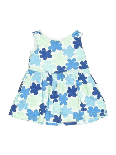 Pre-owned Primary Clothing Kids' Dress In Blue
