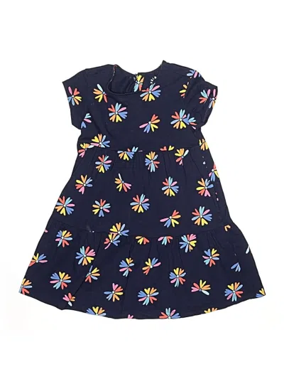Pre-owned Primary Clothing Kids' Dress In Blue