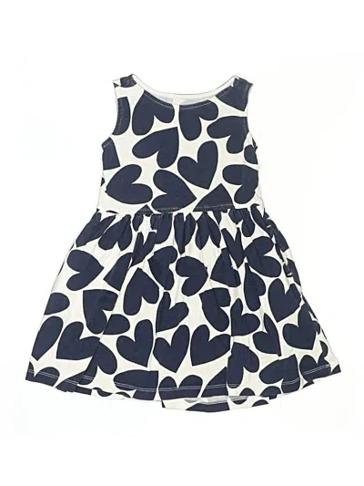 Pre-owned Primary Clothing Kids' Dress In Blue