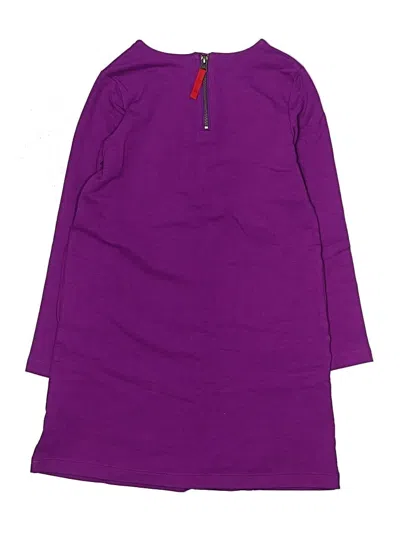 Pre-owned Primary Clothing Kids' Dress In Purple