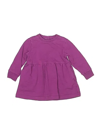 Pre-owned Primary Clothing Babies' Dress In Purple