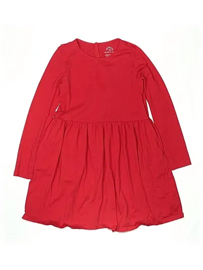 Pre-owned Primary Clothing Kids' Dress In Red