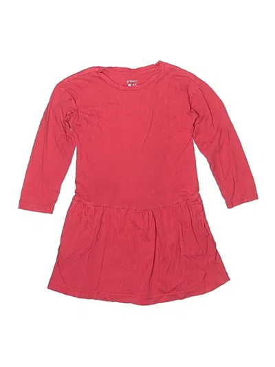 Pre-owned Primary Clothing Kids' Dress In Red