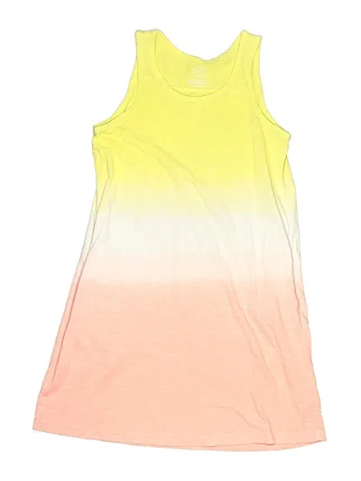 Pre-owned Primary Clothing Kids' Dress In Yellow