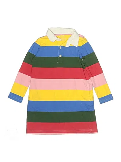 Pre-owned Primary Clothing Kids' Dress In Yellow