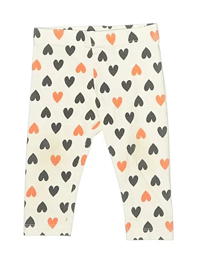 Pre-owned Primary Clothing Babies' Leggings In Ivory
