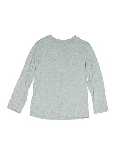 Pre-owned Primary Clothing Kids' Long Sleeve T-shirt In Gray