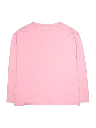 Pre-owned Primary Clothing Kids' Long Sleeve T-shirt In Pink