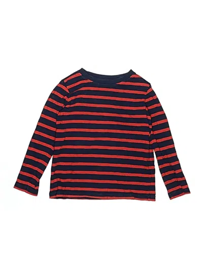 Pre-owned Primary Clothing Kids' Long Sleeve T-shirt In Red