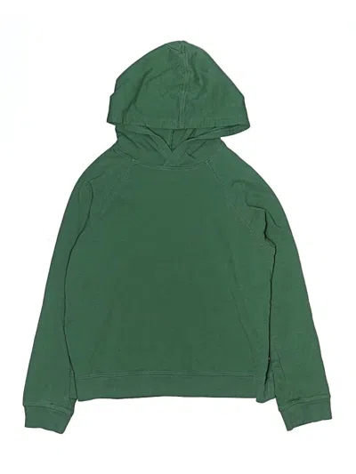 Pre-owned Primary Clothing Kids' Pullover Hoodie In Green