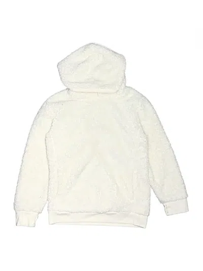 Pre-owned Primary Clothing Kids' Pullover Hoodie In Ivory