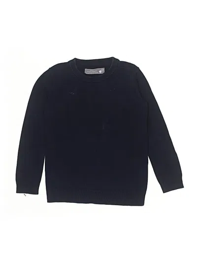Pre-owned Primary Clothing Kids' Pullover Sweater In Blue