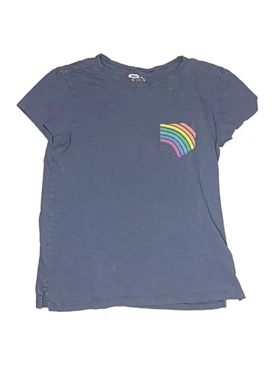 Pre-owned Primary Clothing Kids' Short Sleeve T-shirt In Blue