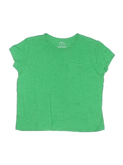 Pre-owned Primary Clothing Kids' Short Sleeve T-shirt In Green