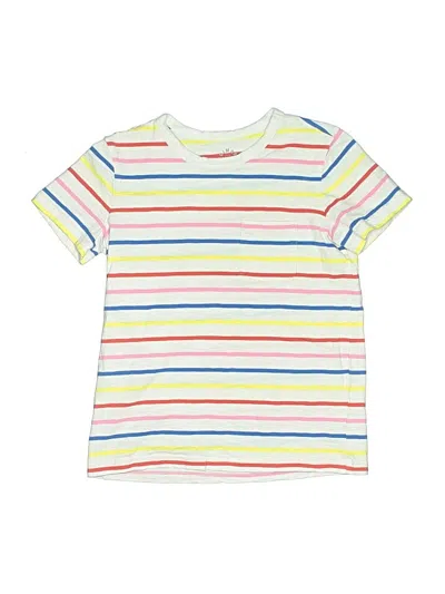 Pre-owned Primary Clothing Kids' Short Sleeve T-shirt In White