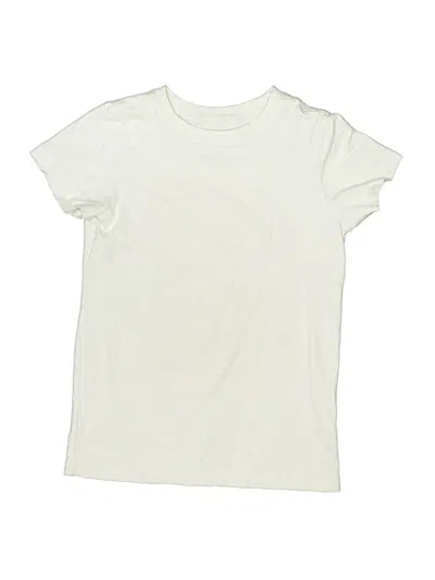 Pre-owned Primary Clothing Kids' Short Sleeve T-shirt In Ivory