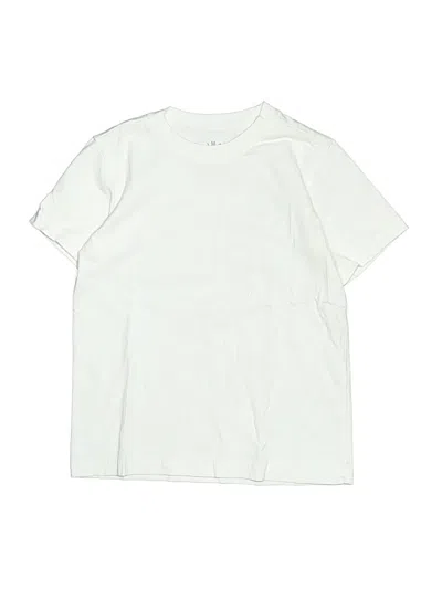 Pre-owned Primary Clothing Kids' Short Sleeve T-shirt In Ivory