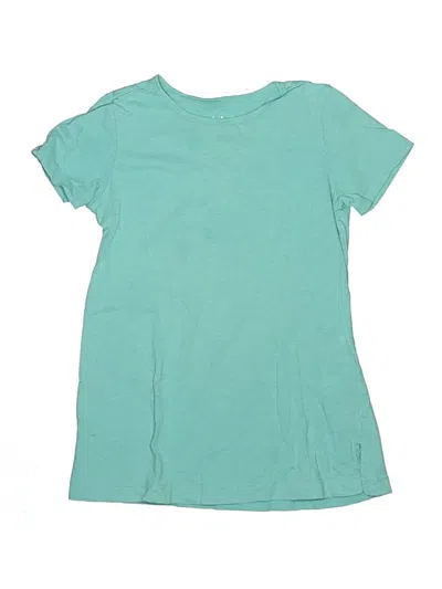 Pre-owned Primary Clothing Kids' Short Sleeve T-shirt In Teal