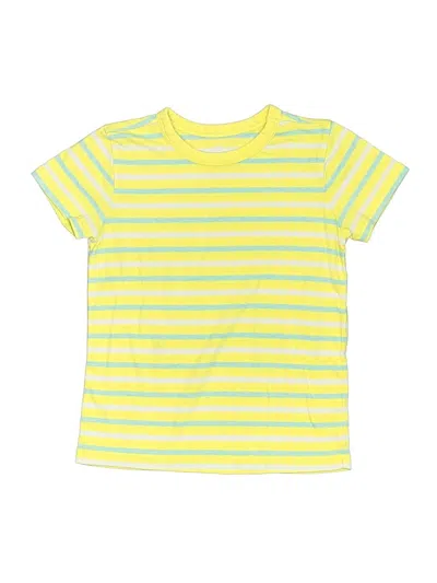 Pre-owned Primary Clothing Kids' Short Sleeve T-shirt In Yellow