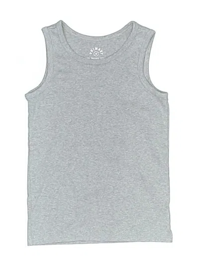 Pre-owned Primary Clothing Kids' Sleeveless T-shirt In Gray