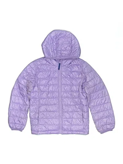 Pre-owned Primary Clothing Kids' Snow Jacket In Purple