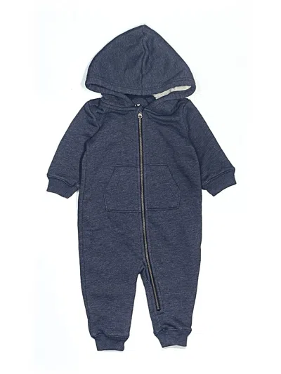 Pre-owned Primary Clothing Babies' Zip Up Hoodie In Blue