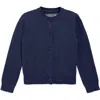 Primary Kids'  Cotton Cardigan In Navy