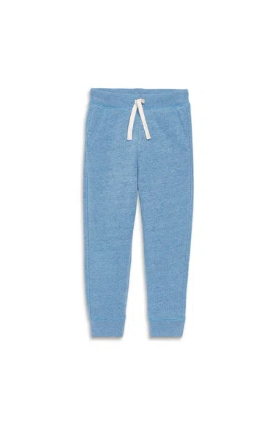 Primary Cozy Fleece Jogger In Heather Vintage Blue