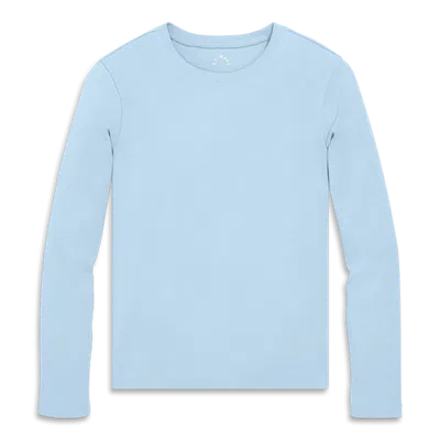 Primary Fit Long Sleeve Rib Tee In Red
