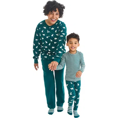 Primary Grown-ups Relaxed Organic Pj Pant In Green