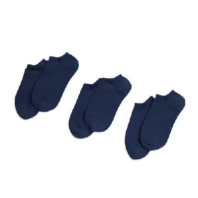 Primary Kids Ankle Sock 3-pack In Navy