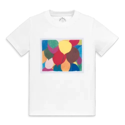 Primary Kids Art Tee In White