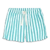 Primary Kids Beach Short In Seersucker Stripe In White Coast Stripe