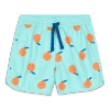 Primary Kids Board Short In Mist Clementines