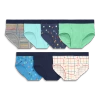 Primary Kids Brief 7-pack In Rainbow Prints In Multi