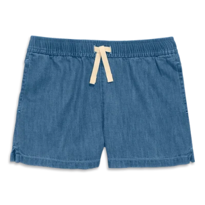 Primary Kids Chambray Beach Short