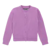 Primary Kids Cotton Cardigan In Purple