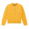 Primary Kids Cotton Cardigan In Yellow