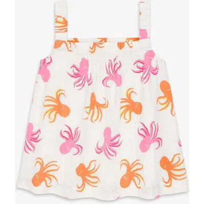 Primary Kids Cotton Gauze Tank In Pals In Multi