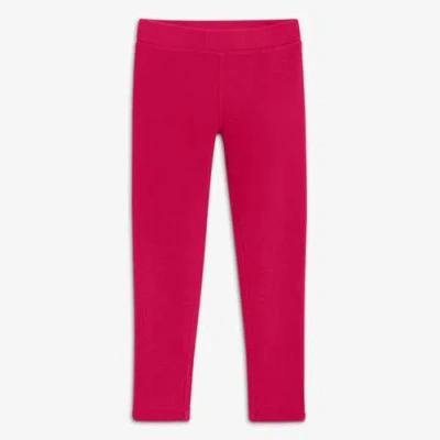 Primary Kids Coziest Fleece-lined Legging In Red