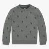 Primary Kids Cozy Fleece Sweatshirt In Gray